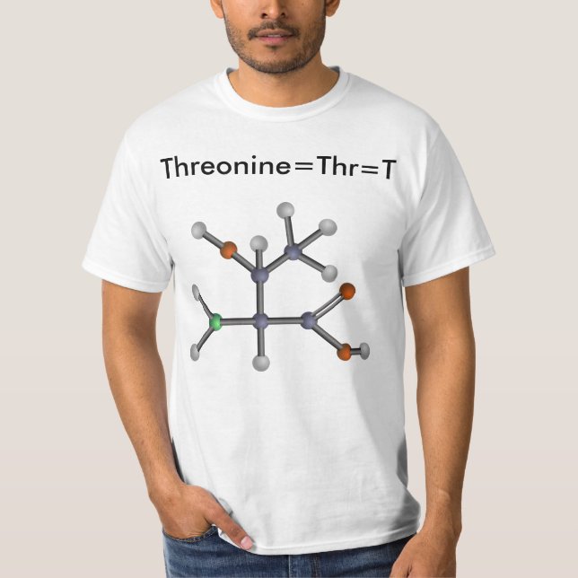 Threonine (amino syra) tee (Framsida)