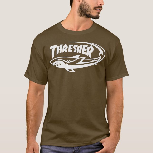 THRESHER SHARK Premium T Shirt (Framsida)