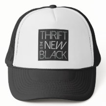 Thrift är New Black Truckers Hat