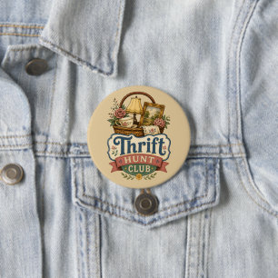Thrift Hunt Club Vintage Cottagecore Knapp