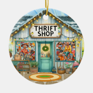 THRIFT SHOP JULGRANSPRYDNAD KERAMIK