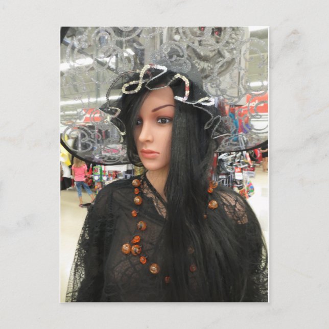 Thrift Store Witch Vykort (Framsida)