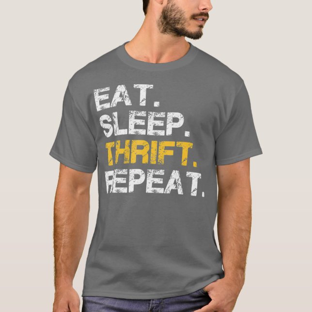 Thrifter och Bargain Hunter T s Kärlek Shirt (Framsida)