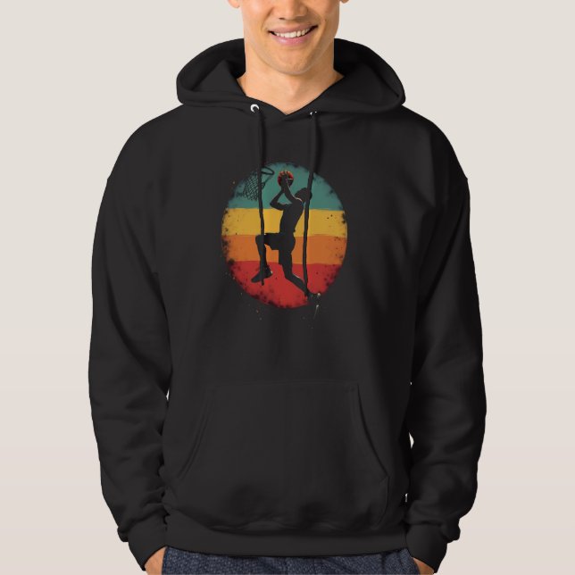 Thrill Basketball Dunk Sunset Hoodie (Framsida)
