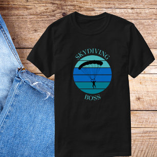Thrill Search Skydiving Enthusiast T Shirt