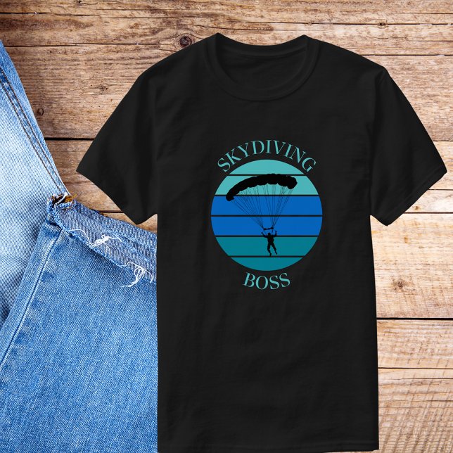 Thrill Search Skydiving Enthusiast T Shirt (Skapare uppladdad)