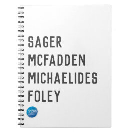 Thriller Authors T-Shirt Anteckningsbok