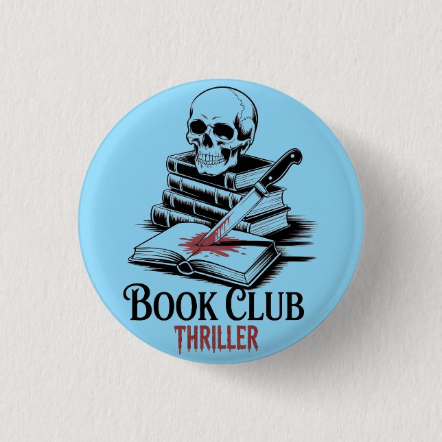 Thriller för bokklubben knapp (Framsida)