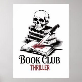 Thriller för bokklubben poster