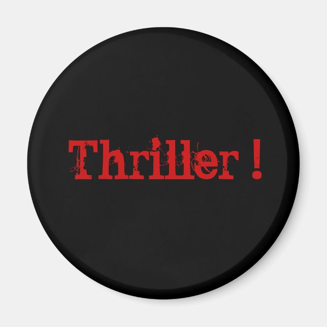 Thriller! Magnet (Framsidan)