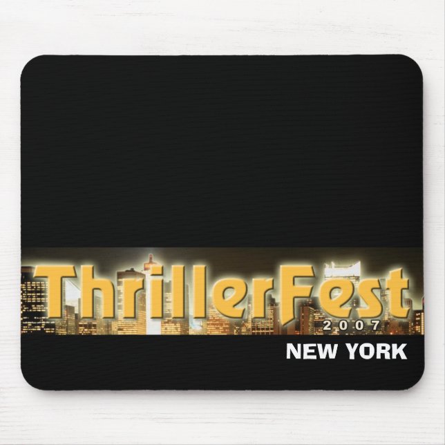 Thrillerfest Mousepad 2007 Musmatta (Framsidan)