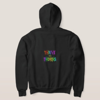 "Thrive in Thorns" Fullt-Zip Hoodie. T Shirt