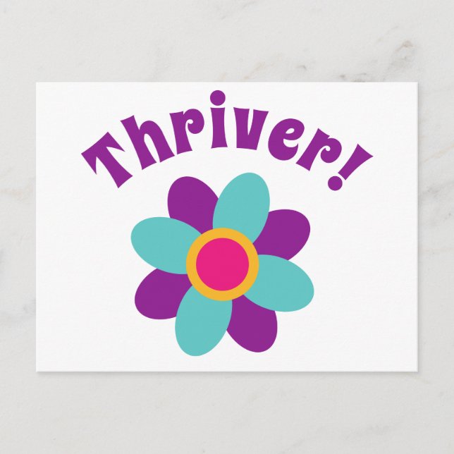 Thriver! Vykort (Framsida)