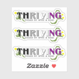 Thriving Ace-Pride Klistermärken