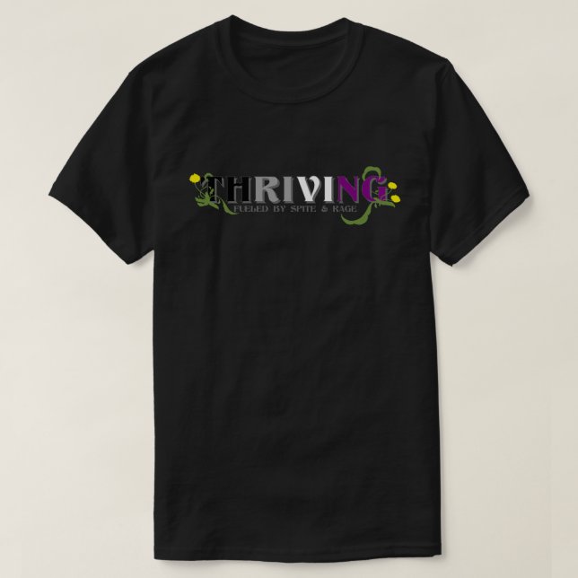 Thriving Ace-Pride T Shirt (Design framsida)