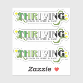 Thriving Aro Pride Klistermärken