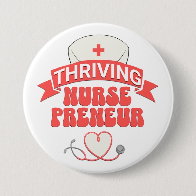 THRIVING NURSEPRENEUR Nurse Entrepreneur Knapp (Framsida)
