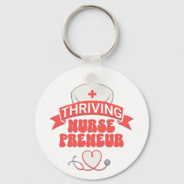 THRIVING NURSEPRENEUR Nurse Entrepreneur Nyckelring