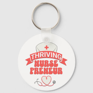 THRIVING NURSEPRENEUR Nurse Entrepreneur Nyckelring