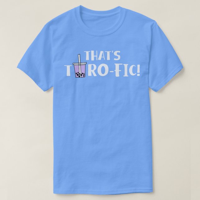 Thro-Fic Boba Bubble Tea Premium T Shirt (Design framsida)