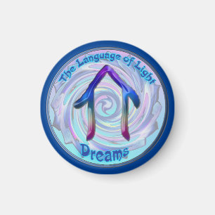 Throat Chakra - Symbol Dreams Magnet