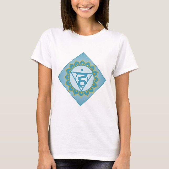 Throat Chakra T-Shirt (Framsida)