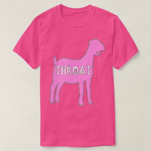 Throat Goat 1 T Shirt (Design framsida)