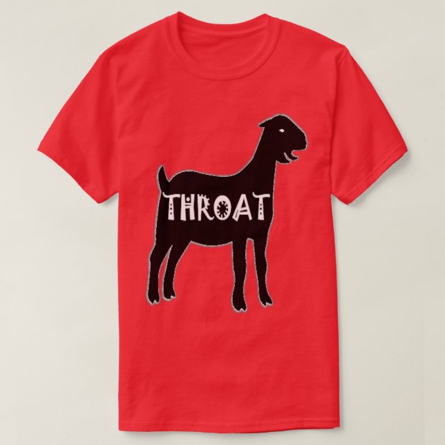 Throat Goat 2 T Shirt (Design framsida)