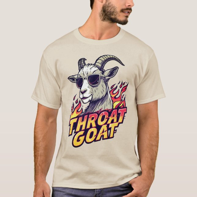Throat Goat T Shirt (Framsida)