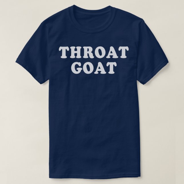 Throat Goat T Shirt (Design framsida)