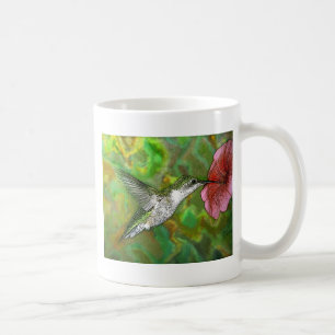 Throated Hummingbird för Ruby Kaffemugg