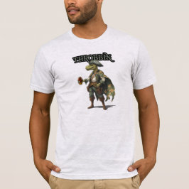 Throbbin Dinosaur Pirat Shirt T Shirt