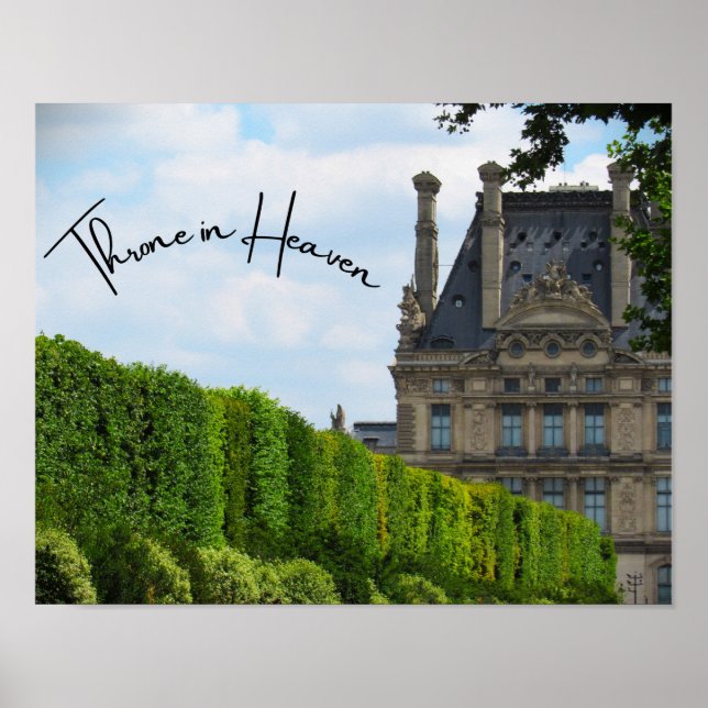 Throne in Heaven Poster (Framsidan)