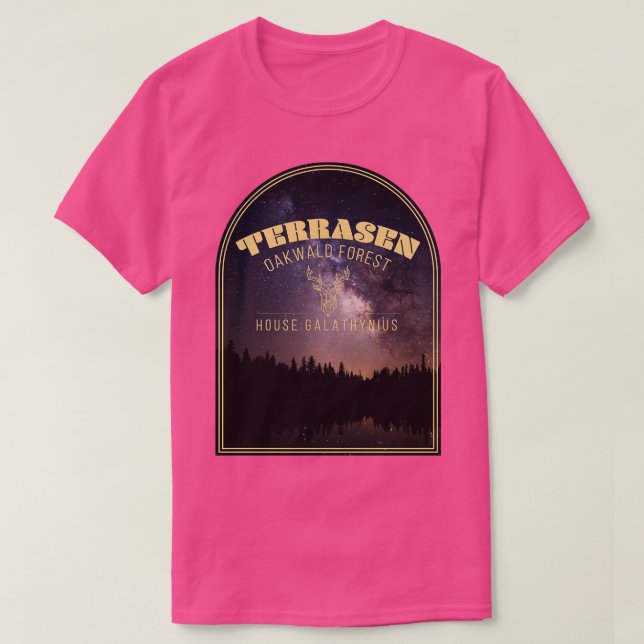 Throne of Glass Terrasen 3 T Shirt (Design framsida)