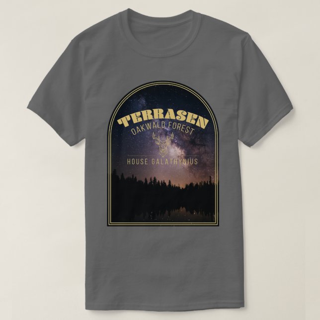 Throne of Glass Terrasen T Shirt (Design framsida)