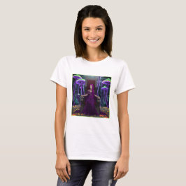 Throne of the Glowing mushrooms T Shirt