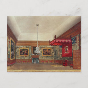 Throne Room, Hampton Court Vykort