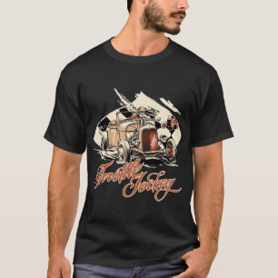 Throttle Jockey - Roadster Tävling T Shirt