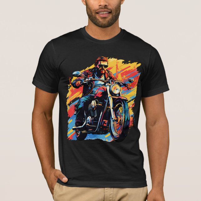 Throttle Kung T Shirt (Framsida)