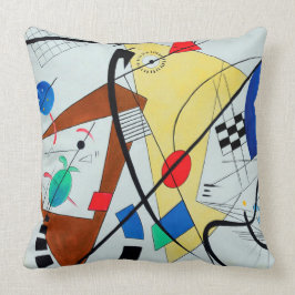 Throughgoing fodra vid Wassily Kandinsky Kudde