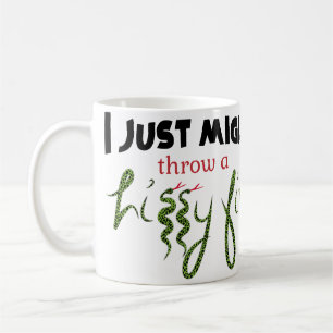 Throw a Hissy Fit Classic Mugg, 11 oz Kaffemugg