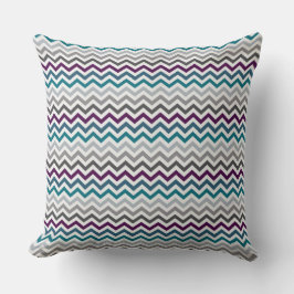 Throw and Lumber Cushions - Chevron Mönster Kudde