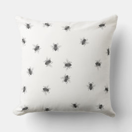 Throw and Lumber Cushions - Honeybee Kudde