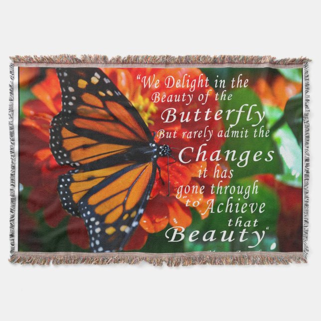 Throw Blanket/Beauty of a Butterfly Filt (Framsidan)