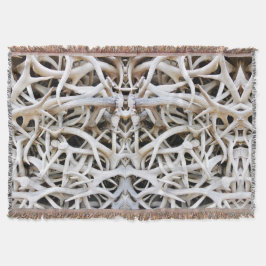 Throw Blanket Elk Antlers Filt