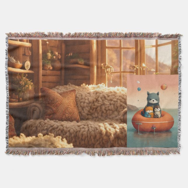 Throw Blanket Filt (Framsidan)