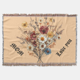 Throw Blanket för Mamma Filt