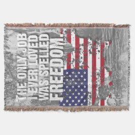 Throw Blanket – Freedom Job Filt