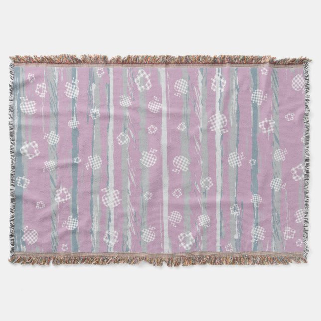 Throw Blanket – Gingham Orchard Filt (Framsidan)