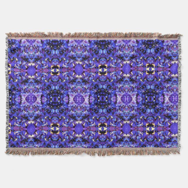 Throw Blanket Lila Amethyst Filt (Framsidan)
